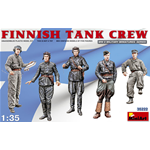 FINNISH TANK CREW KIT 1:35 Miniart Kit Figure Militari Die Cast Modellino