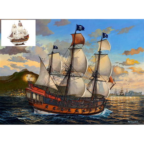 PIRATE SHIP KIT 1:72 Revell Kit Navi Modellino