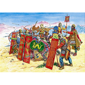IMMORTALS PERSIAN INFANTRY KIT 1:72 Zvezda Kit Figure Militari Modellino