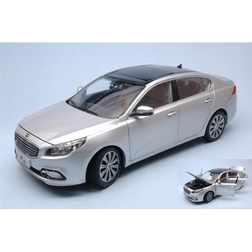 KIA K4 2014 SILVER 1:18 Paudi Model Auto Stradali Modellino