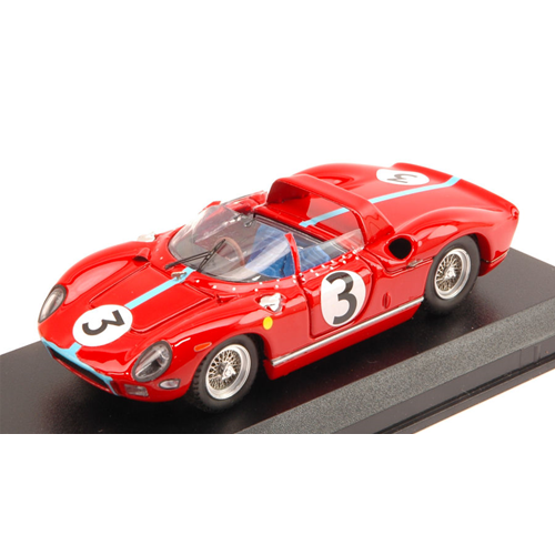 FERRARI 330 P N.3 WINNER TOURIST TROPHY 1964 G.HILL 1:43 Art Model Auto Competizione Modellino