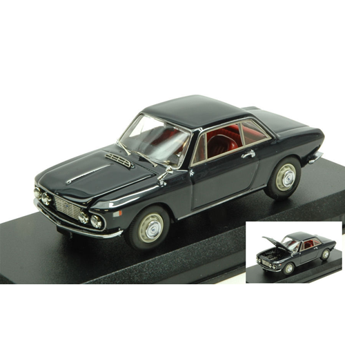 LANCIA FULVIA COUPE' 1300S 1967 DARK BLUE 1:43 Best Model Auto Stradali Modellino