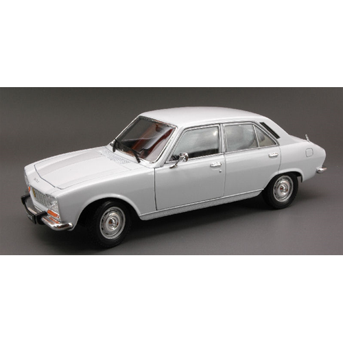PEUGEOT 504 1975 WHITE 1:18 Welly Auto Stradali Modellino
