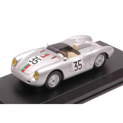 PORSCHE 550 RS N.35 19th LE MANS 1959 J.KERGUEN-R.LACAZE 1:43 Best Model Auto Competizione Modellino
