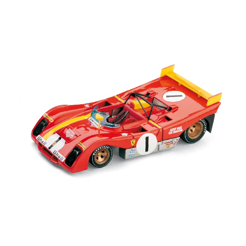FERRARI 312 PB N.1 WINNER 1000 Km MONZA 1972 ICKX-REGAZZONI 1:43 Brumm Auto Competizione Modellino