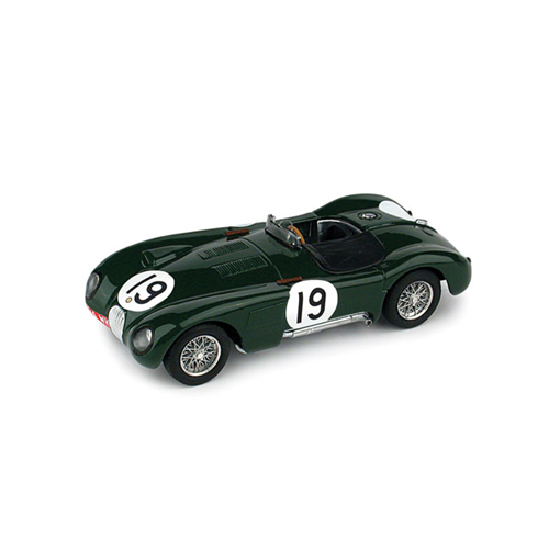 JAGUAR C TYPE N.19 4th Le Mans 1953 P.WHITEHEAD-I.STEWART 1:43 Brumm Auto Competizione Modellino