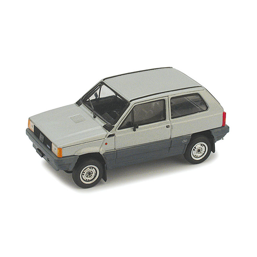 FIAT PANDA 4x4 1983 GRIGIO METALLIZZATO 1:43 Brumm Auto Stradali Modellino