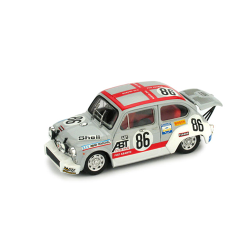 FIAT ABARTH 1000 N.86 24h SPA 1970 ABT-GRANO 1:43 Brumm Auto Competizione Modellino