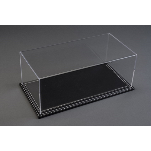 MARANELLO DISPLAY CASE WITH BLACK LEATHER BASE 1:43 Atlantic-case Vetrine Modellino