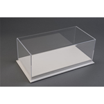 MULHOUSE DISPLAY CASE WITH WHITE LEATHER BASE 1:12 Atlantic-case Vetrine Modellino