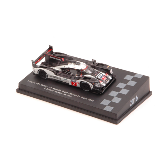 PORSCHE 919 HYBRID N.2 WINNER LE MANS 2016 R.DUMAS-N.JANI-M.LIEB 1:87 Spark Model Auto Competizione Modellino