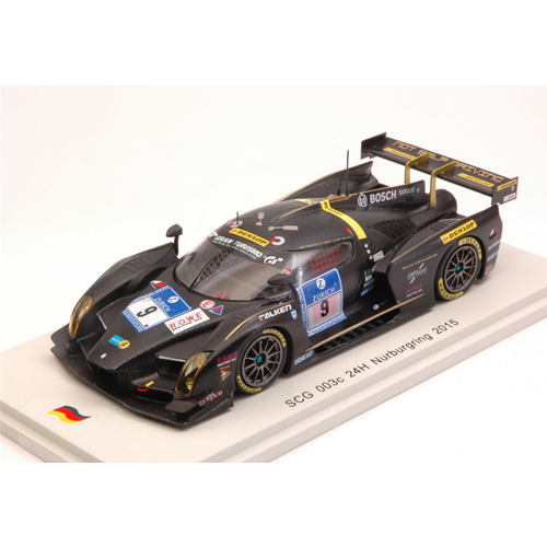 SCG 003c N.9 35th (WINNER CLASS) 24 H NURBURGRING 2015 LAUCK-FRANCHITTI 1:43 Spark Model Auto Competizione Modellino