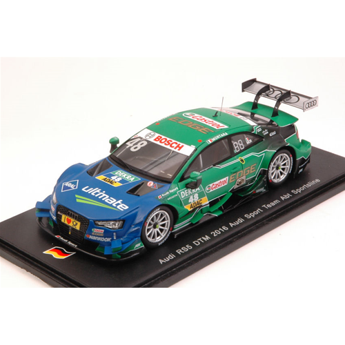 AUDI RS5 N.48 2nd DTM 2016 E.MORTARA 1:43 Spark Model Auto Competizione Modellino