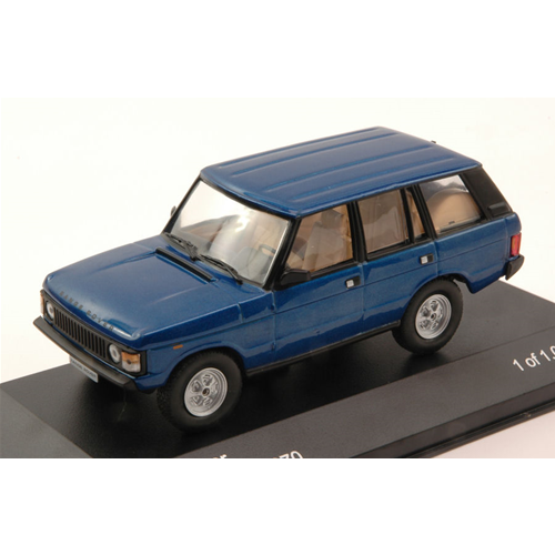 LAND ROVER RANGE ROVER 1970 BLUE 1:43 Whitebox Auto Stradali Modellino