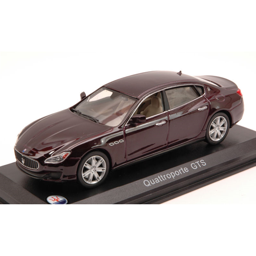 MASERATI QUATTROPORTE GTS 2009 METALLIC DARK RED 1:43 Whitebox Auto Stradali Modellino