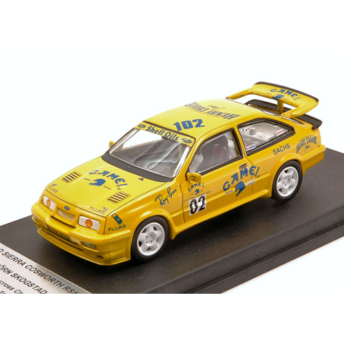 FORD SIERRA RS500 CAME 1ST 1989 N.02 BJORN SKOGSTADT 1:43 Trofeu Auto Competizione Modellino