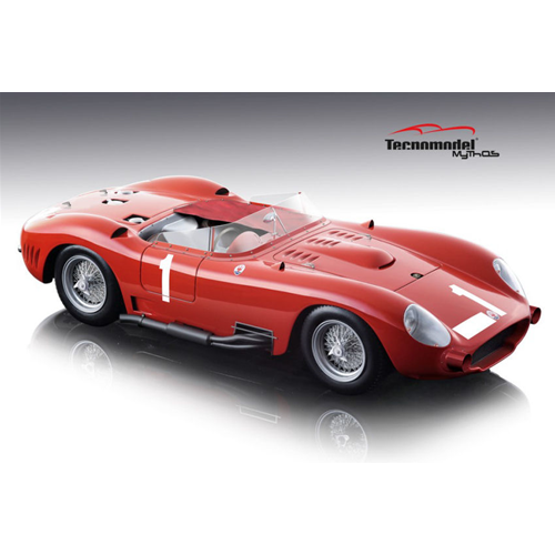 MASERATI 450S N.1 DNF 1000 KM NURBURGRING 1957 J.M.FANGIO-S.MOSS 1:18 Tecnomodel Auto Competizione Modellino