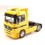 MERCEDES ACTROS 1857 YELLOW 1:32 Welly Camion Die Cast Modellino