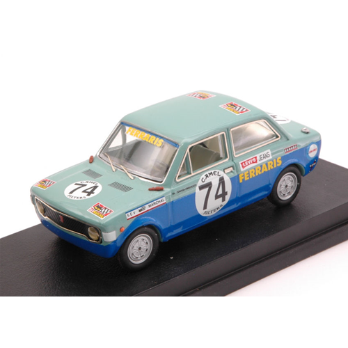 FIAT 128 N.74 SPA 1971 DE TOMMASI-VIMERCATI 1:43 Rio Auto Competizione Modellino