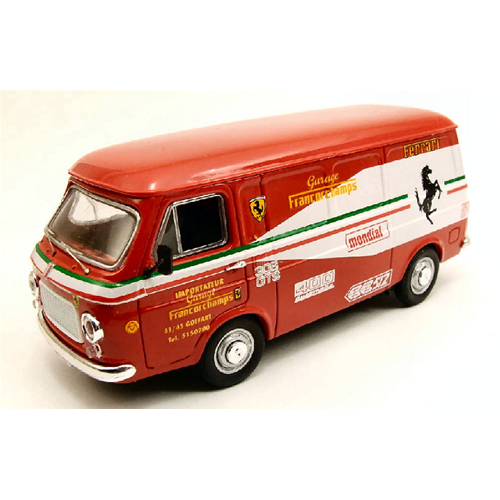 FIAT 238 GARAGE FRANCORCHAMPS 1972 1:43 Rio Veicoli Commerciali Modellino