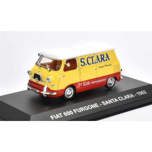 FIAT 600 FURGONE SANTA CLARA 1962 1:43 Editoria Veicoli Commerciali Modellino