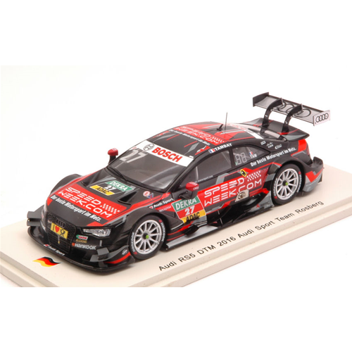 AUDI RS5 N.27 18th DTM 2016 A.TAMBAY 1:43 Spark Model Auto Competizione Modellino