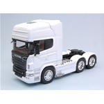 SCANIA R730 V8 (6x4) 2015 WHITE 1:32 Welly Camion Modellino