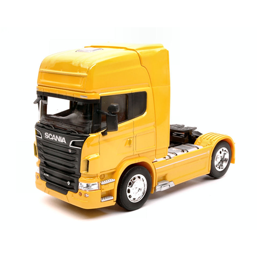 SCANIA R730 V8 (4x2) 2015 YELLOW 1:32 Welly Camion Modellino