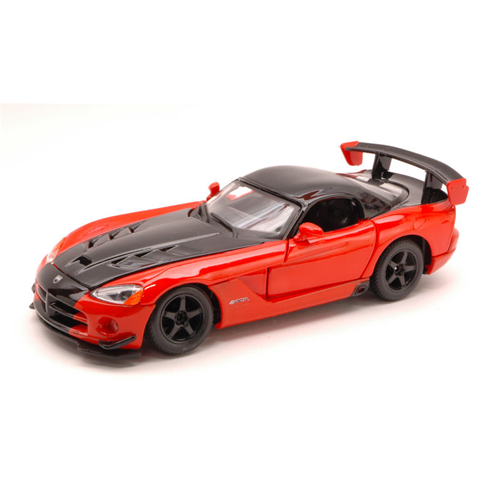 DODGE VIPER SRT 10 ACR 2007 ORANGE/BLACK 1:24 Burago Auto Stradali Modellino