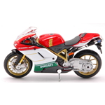 DUCATI 1098 S TRICOLORE 2007-2009 1:18 Maisto Moto Modellino