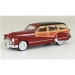 BUICK ROADMASTER 79 ESTATE WAGON 1947 DARK RED/WOOD 1:43 Neo Scale Models Auto Stradali Modellino