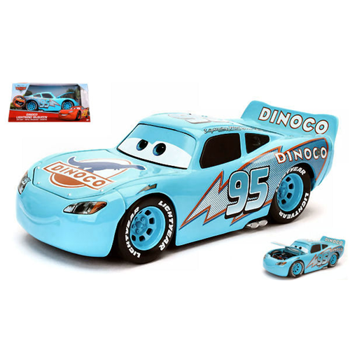 DINOCO LIGHTNING MCQUEEN DISNEY MOVIE CARS 1:24 Jada Toys Movie Modellino
