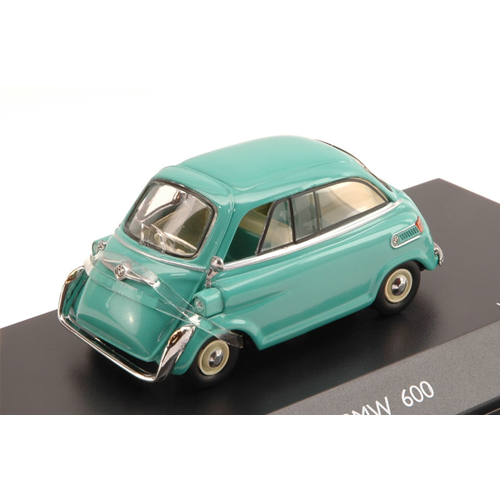 BMW 600 1957 AQUAMARINE 1:43 Schuco Auto Stradali Modellino