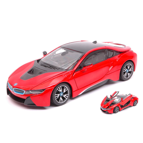 BMW i8 2015 RED 1:24 Rastar Auto Stradali Modellino