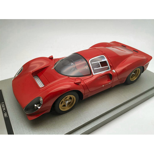 FERRARI 330 P4 PRESS VERSION RED 1967 1:18 Tecnomodel Auto Competizione Modellino
