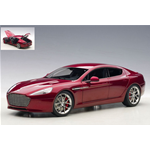 ASTON MARTIN RAPIDE S 2015 RED 1:18 AutoArt Auto Stradali Modellino