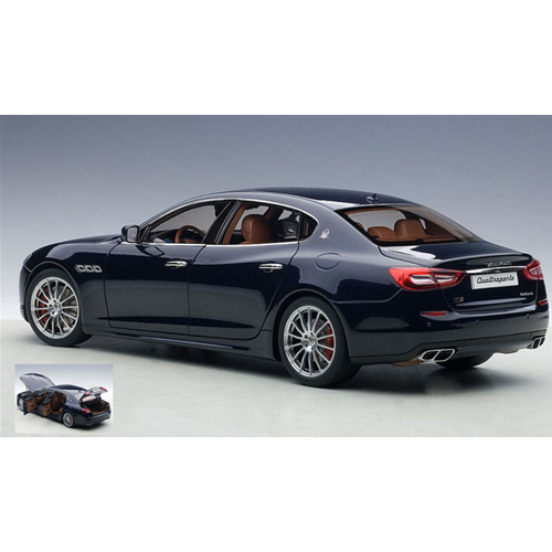 MASERATI QUATTROPORTE GTS 2014 BLU 1:18 AutoArt Auto Stradali Modellino