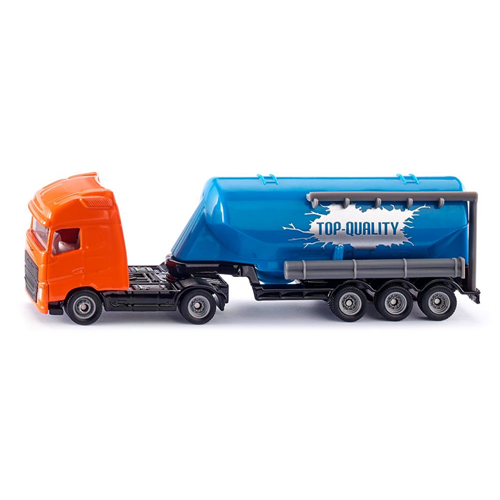 CAMION WITH SILO TRAILER 1:87 Siku Camion Modellino