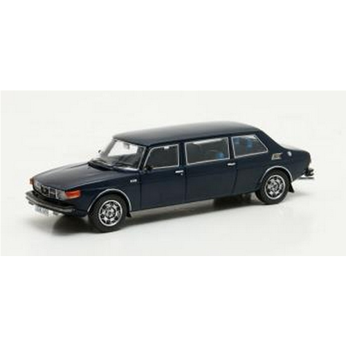 SAAB 99 LIMOUSINE HRH KING CARL XVI GUSTAV 1976 1:43 Matrix Personaggi Storici Modellino