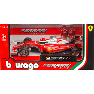FERRARI SF16H S.VETTEL 2016 N.5 1:43 Burago Formula 1 Modellino