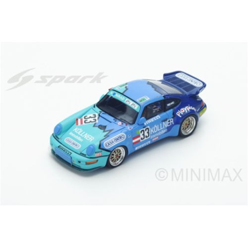 PORSCHE 911 TURBO N.33 DNF LE MANS 1994 B.NETZEBAND-F.KONRAD-A.AZEVEDO 1:43 Spark Model Auto Competizione Modellino