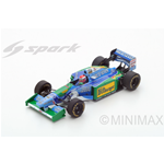BENETTON B194 J.HERBERT 1994 N.6 RETIRED AUSTRALIAN GP 1:43 Spark Model Formula 1 Die Cast Modellino
