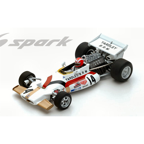 BRM P160 JO SIFFERT 1971 N.14 RETIRED MONACO GP 1:43 Spark Model Formula 1 Modellino