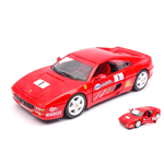 FERRARI 355 CHALLENGE N.1 1997 1:24 Burago Auto Competizione Modellino