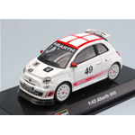 FIAT 500 ABARTH N.49 ASSETTO DA CORSA 1:43 Burago Auto Competizione Modellino
