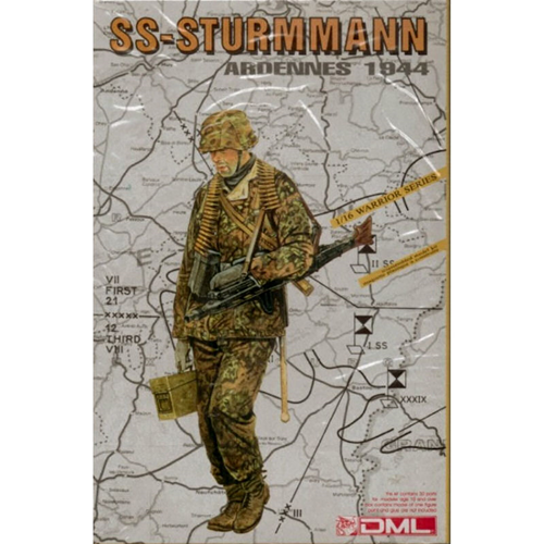 SS-STURMANN ARDENNES 1944 KIT 1:16 Dragon Kit Figure Militari Modellino