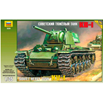 SOVIET HEAVY TANK KV-1 KIT 1:35 Zvezda Kit Mezzi Militari Modellino