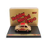 FIAT 500 D HOBBY MODEL EXPO 2007 1:43 Brumm Veicoli Commerciali Die Cast Modellino