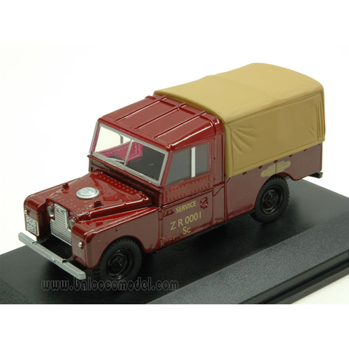 LAND ROVER SERIES 1 109 BRITISH RAILWAYS 1:43 Oxford Veicoli Commerciali Modellino
