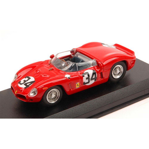 FERRARI DINO 246 SP N.34 SEBRING 1962 PEDRO E RICCARDO RODRIGUEZ 1:43 Art Model Auto Competizione Modellino